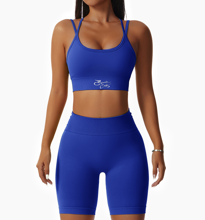 2pcs Signature Short Active Set