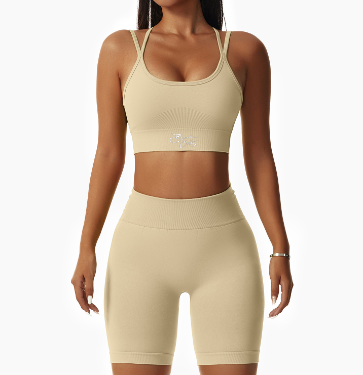 2pcs Signature Short Active Set