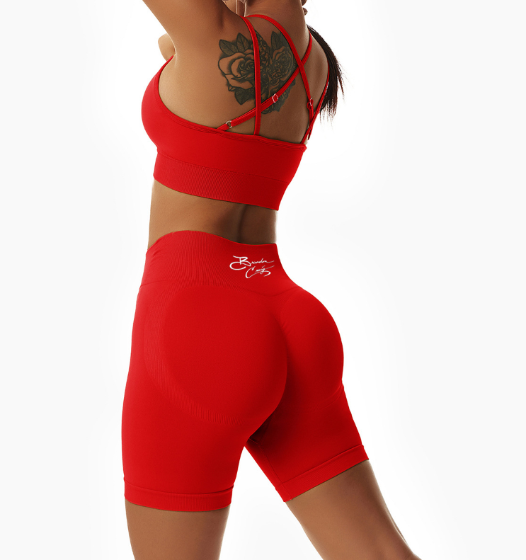 2pcs Signature Short Active Set